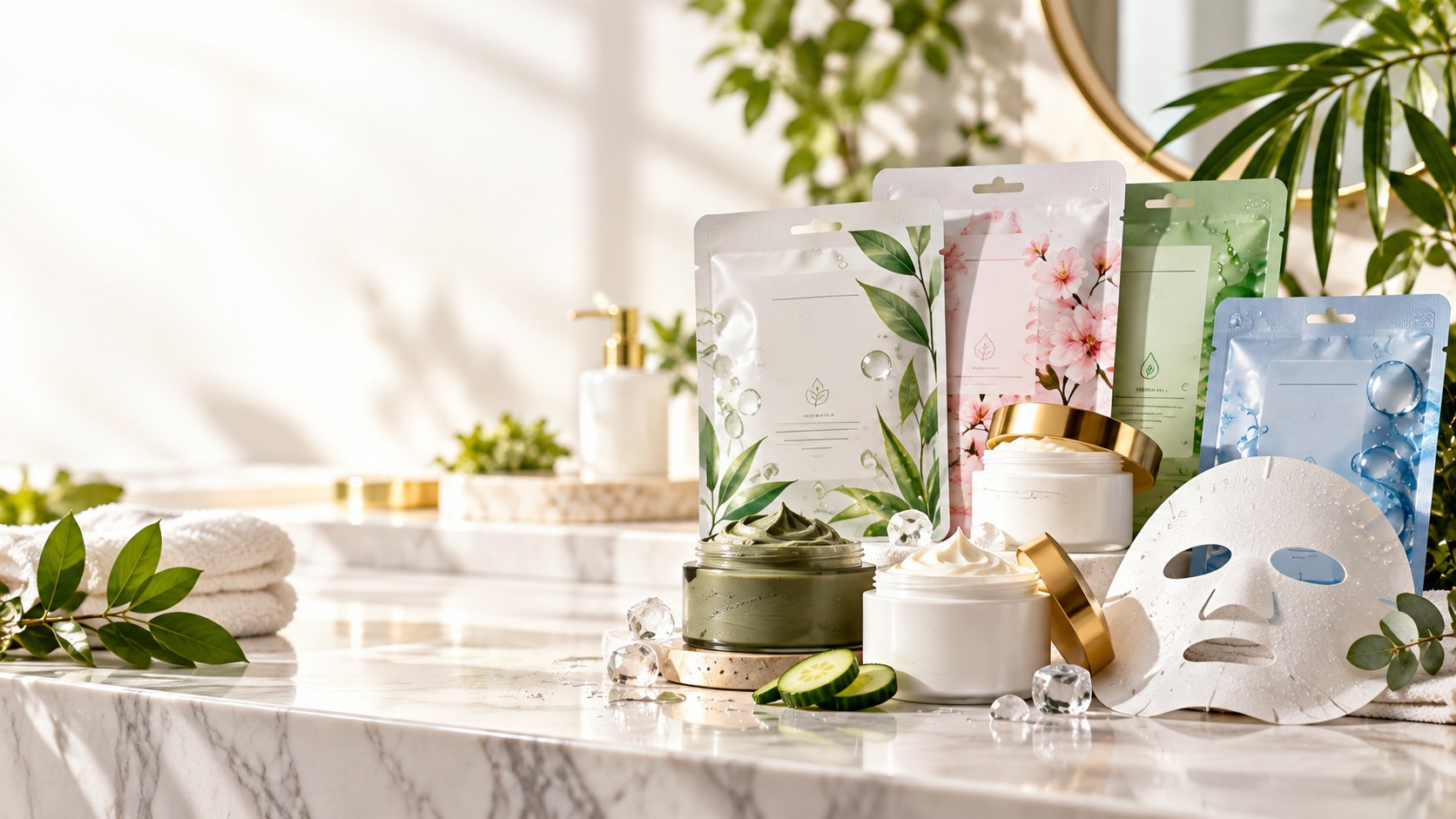 Pilihan produk masker wajah